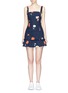 Main View - Click To Enlarge - 72723 - Ruffle hem floral print twill dress