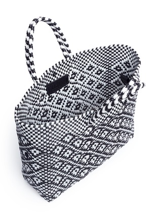  - TRUSS - Small woven diamond PVC shoulder bag