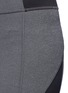 Detail View - Click To Enlarge - TOPSHOP - Logo print mesh panel colourblock performance leggings