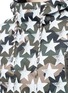 Detail View - Click To Enlarge - VALENTINO GARAVANI - Oversized star print camouflage hooded coat