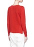 Back View - Click To Enlarge - ISABEL MARANT - 'Calgary' wool blend asymmetric sweater