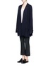 Front View - Click To Enlarge - THE ROW - 'Carissia' cashmere-silk cardigan