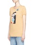 Front View - Click To Enlarge - - - Embellished DG Family appliqué T-shirt