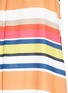 Detail View - Click To Enlarge - ALICE & OLIVIA - 'Cortes' carnival stripe print crepe dress