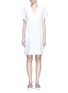 Main View - Click To Enlarge - VINCE - Cap sleeve popover dress
