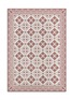 Main View - Click To Enlarge - BEIJA FLOR - Flor de Lis wide floor mat