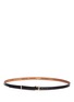 Main View - Click To Enlarge - MAISON BOINET - Mirror leather belt