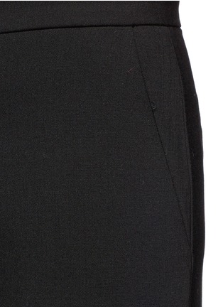 Detail View - Click To Enlarge - VICTORIA, VICTORIA BECKHAM - Flare stretch sponge wool pants