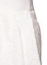 Detail View - Click To Enlarge - VICTORIA, VICTORIA BECKHAM - Floral cloqué pleated mini skirt