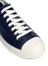 Detail View - Click To Enlarge - PAUL SMITH - 'Indie' stripe heel leather sneakers