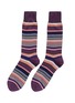 Main View - Click To Enlarge - PAUL SMITH - 'Mill Stripe' socks