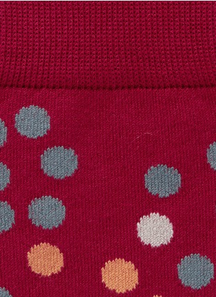 Detail View - Click To Enlarge - PAUL SMITH - Falling polka dot socks