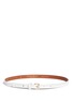 Main View - Click To Enlarge - MAISON BOINET - Glitter covered leather belt