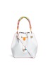 Main View - Click To Enlarge - SOPHIA WEBSTER - Romy' braided handle leather bucket bag