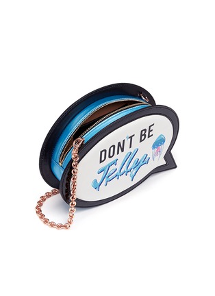 Detail View - Click To Enlarge - SOPHIA WEBSTER - Don’t' Be Jelly' speech bubble leather bag