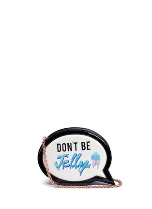 Main View - Click To Enlarge - SOPHIA WEBSTER - Don’t' Be Jelly' speech bubble leather bag