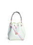 Main View - Click To Enlarge - SOPHIA WEBSTER - Romy' braided handle leather bucket bag