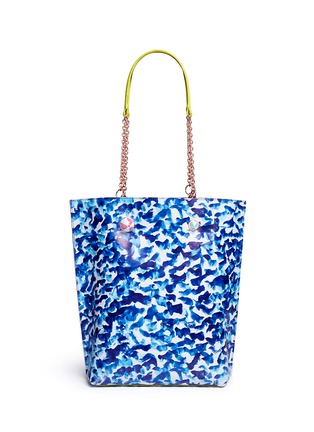 Main View - Click To Enlarge - SOPHIA WEBSTER - 'Izzy Oceana' print PVC tote bag