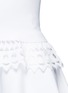 Detail View - Click To Enlarge - ALAÏA - 'Vienne' geometric perforated knit top