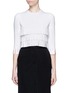 Main View - Click To Enlarge - ALAÏA - 'Perse' Grecian fringe knit top