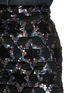Detail View - Click To Enlarge - GIVENCHY - Sequin star cutout silk pencil skirt