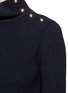 Detail View - Click To Enlarge - CHLOÉ - Button turtleneck virgin wool sweater