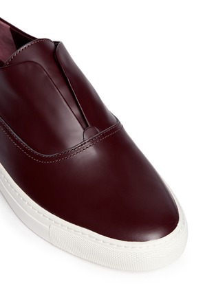 Detail View - Click To Enlarge - VINCE - 'Nelson' laceless oxford slip-ons