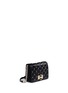 Figure View - Click To Enlarge - DIANE VON FURSTENBERG - '440 Gallery Bellini' quilted leather stud crossbody bag