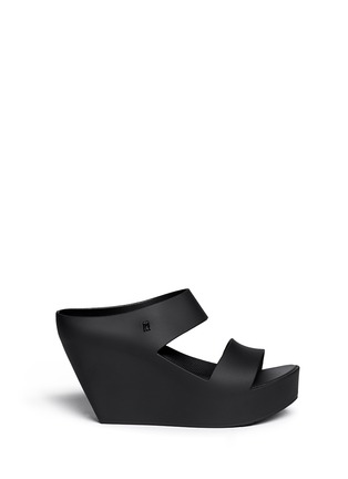 Main View - Click To Enlarge - MELISSA - 'Creatives' PVC wedge sandals