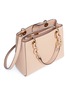  - MICHAEL KORS - 'Cynthia North South' small leather satchel