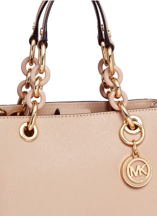  - MICHAEL KORS - 'Cynthia North South' small leather satchel