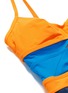 Detail View - Click To Enlarge - FLAGPOLE SWIM - 'Joellen' cutout colourblock swimsuit