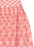 Detail View - Click To Enlarge - ALEXANDER MCQUEEN - Check jacquard effect knit skirt