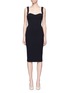 Main View - Click To Enlarge - VICTORIA BECKHAM - Curve cami fitted dress