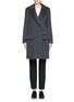 Main View - Click To Enlarge - MS MIN - Peaked lapel oversized coat
