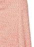 Detail View - Click To Enlarge - VICTORIA BECKHAM - Marled bouclé draped midi skirt