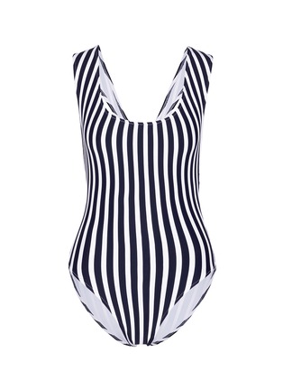 Main View - Click To Enlarge - ARAKS - 'Jireh' stripe one-piece swimsuit