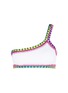 Main View - Click To Enlarge - KIINI - 'Yaz' crochet trim one-shoulder bikini top