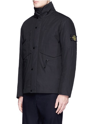 Front View - Click To Enlarge - STONE ISLAND - Padded Supima® cotton field jacket