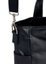 Detail View - Click To Enlarge - MEILLEUR AMI PARIS - 'Petit Ami' suede and leather tote bag