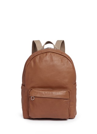 Main View - Click To Enlarge - MEILLEUR AMI PARIS - 'Sac A Dos' leather backpack
