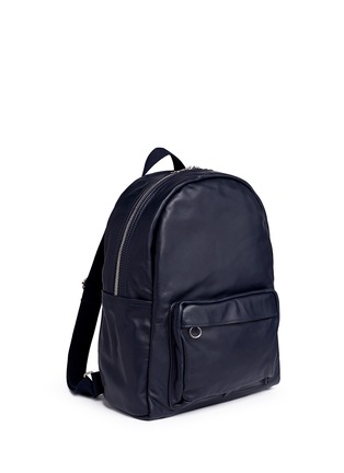 Front View - Click To Enlarge - MEILLEUR AMI PARIS - 'Sac A Dos' leather backpack