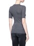 Back View - Click To Enlarge - VINCE - Short sleeve wool sweater