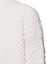 Detail View - Click To Enlarge - VINCE - Wool-yak honeycomb knit cardigan
