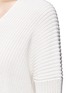 Detail View - Click To Enlarge - VINCE - 'Vee' cotton chunky rib knit sweater