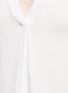 Detail View - Click To Enlarge - VINCE - Tuck pleat silk crepe de Chine blouse
