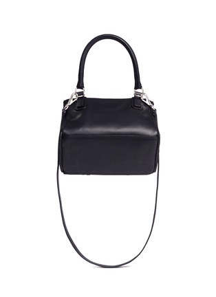 Back View - Click To Enlarge - GIVENCHY - 'Pandora' small cross stud leather bag