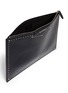 Detail View - Click To Enlarge - GIVENCHY - 'Antigona' stud leather flat zip pouch