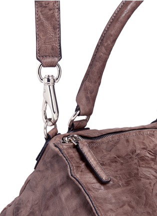 Detail View - Click To Enlarge - GIVENCHY - 'Pandora' medium Pepe sheepskin leather bag