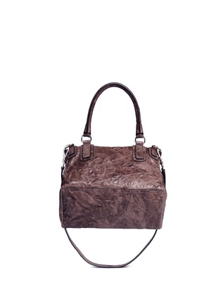 Back View - Click To Enlarge - GIVENCHY - 'Pandora' medium Pepe sheepskin leather bag